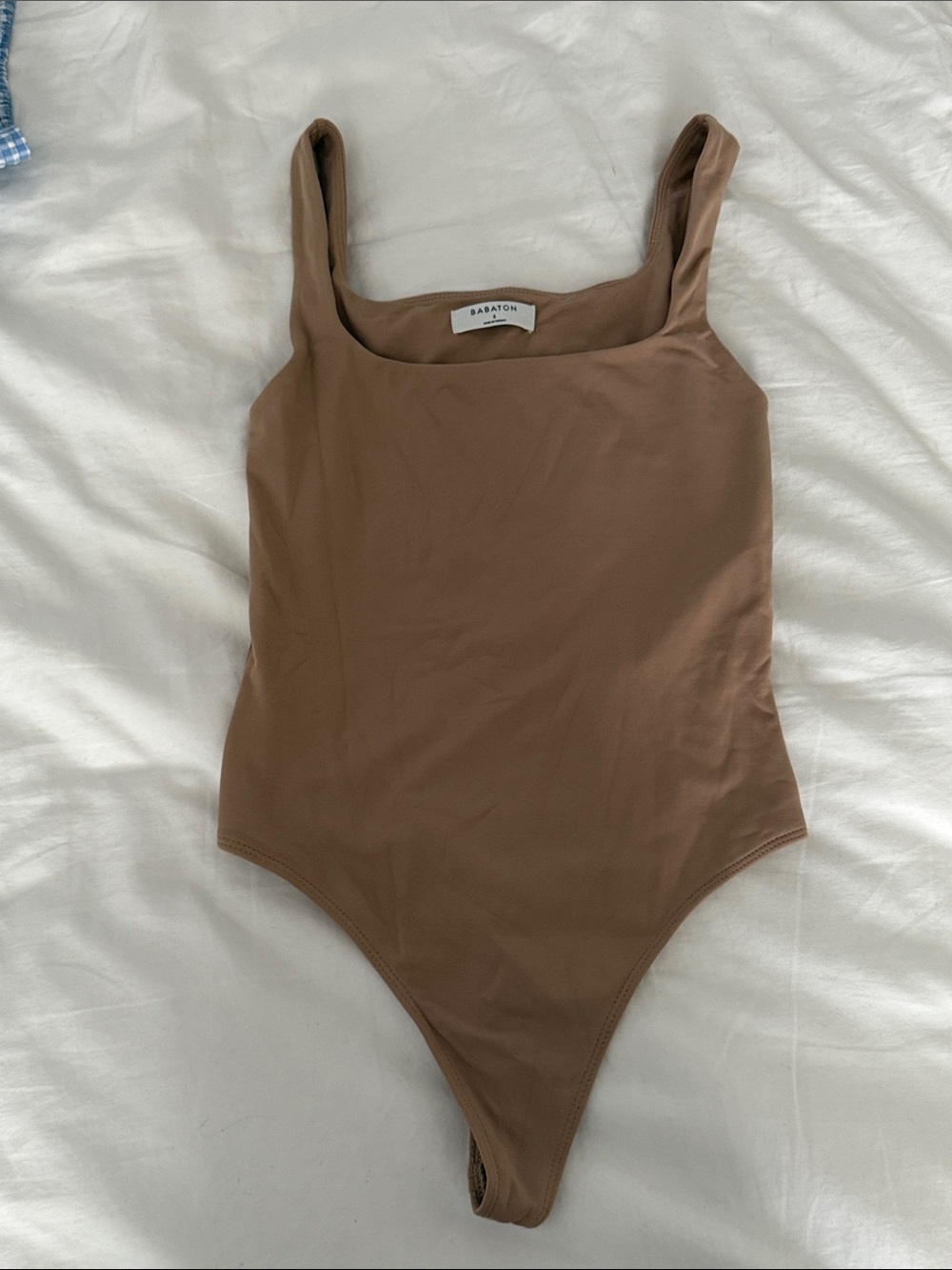 Aritzia Babaton Tan One-Piece